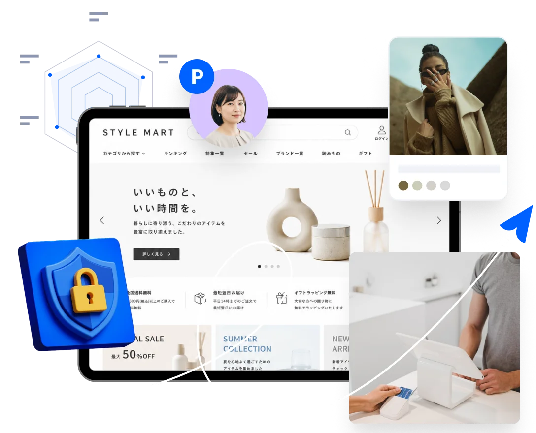 ecforce 管理画面イメージ
